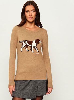 Sweter damski zimowy Barbour ze sklepu: Gomez Fashion Store w kategorii: Swetry damskie - zdjęcie 874714-BD9-10338_UR265W000002163