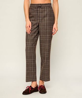 Spodnie damskie klasyczne na wiosnę Barbour ze sklepu: Gomez Fashion Store w kategorii: Spodnie damskie - zdjęcie 874714-BD9-10338_UR265W000140219