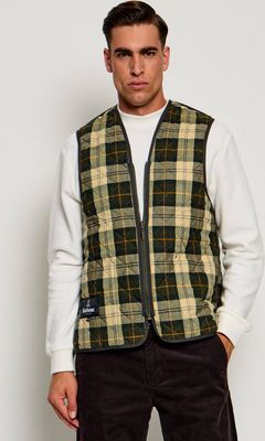 Barbour - Kamizelka męska elegancka ze sklepu: Gomez Fashion Store w kategorii: Kamizelki męskie - zdjęcie 874714-BD9-10338_UR265M000001223