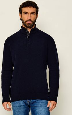 Sweter męski casual na zimę Barbour ze sklepu: Gomez Fashion Store w kategorii: Swetry męskie - zdjęcie 874714-BD9-10338_UR265M000024015