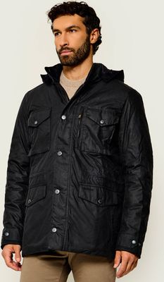 czarny Kurtka męska casual Barbour ze sklepu: Gomez Fashion Store w kategorii: Kurtki męskie