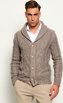 Gran Sasso - Sweter męski na zimę casual ze sklepu: Gomez Fashion Store w kategorii: Swetry męskie - zdjęcie 874714-BD9-10338_GG265M000021050