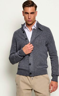 Sweter męski Gran Sasso ze sklepu: Gomez Fashion Store w kategorii: Swetry męskie - zdjęcie 874714-BD9-10338_GG265M000029093