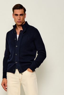 Sweter męski na zimę casualowy Gran Sasso ze sklepu: Gomez Fashion Store w kategorii: Swetry męskie - zdjęcie 874714-BD9-10338_GG265M000029598