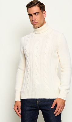 Sweter męski casual Gran Sasso ze sklepu: Gomez Fashion Store w kategorii: Swetry męskie - zdjęcie 874714-BD9-10338_GG265M000030001
