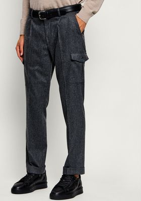 Spodnie męskie casual Gran Sasso ze sklepu: Gomez Fashion Store w kategorii: Spodnie męskie - zdjęcie 874714-BD9-10338_GG265M000035080