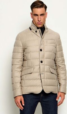 Kurtka męska casual jesienna MooRER ze sklepu: Gomez Fashion Store w kategorii: Kurtki męskie - zdjęcie 874714-BD9-10338_M3265M000006005