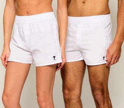 Spodenki męskie sportowe AMI Paris ze sklepu: Gomez Fashion Store w kategorii: Spodenki męskie - zdjęcie 874714-BD9-10338_AI265U000010008