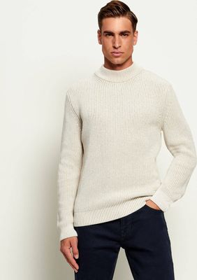 Sweter męski casualowy Joop! ze sklepu: Gomez Fashion Store w kategorii: Swetry męskie - zdjęcie 874714-BD9-10338_JO265M000029270
