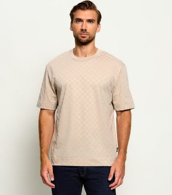 Joop! - T-shirt męski casual ze sklepu: Gomez Fashion Store w kategorii: T-shirty męskie - zdjęcie 874714-BD9-10338_JO265M000031270