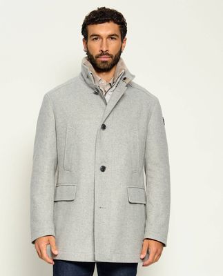 Płaszcz męski na jesień Joop! ze sklepu: Gomez Fashion Store w kategorii: Płaszcze męskie - zdjęcie 874714-BD9-10338_JO265M000035A71