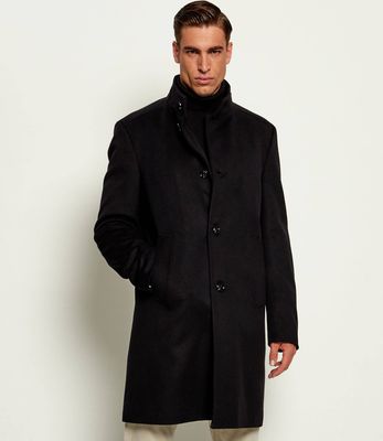 Płaszcz męski jesienny Joop! ze sklepu: Gomez Fashion Store w kategorii: Płaszcze męskie - zdjęcie 874714-BD9-10338_JO265M000057001