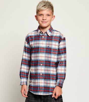 Koszula chłopięca jesienna Tommy Hilfiger ze sklepu: Gomez Fashion Store w kategorii: Koszule chłopięce