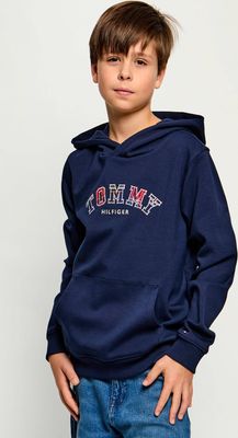 granatowy Bluza chłopięca zimowa Tommy Hilfiger ze sklepu: Gomez Fashion Store w kategorii: Bluzy chłopięce