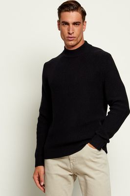 Sweter męski casual Joop! Jeans ze sklepu: Gomez Fashion Store w kategorii: Swetry męskie - zdjęcie 874714-BD9-10338_JJ265M000015001