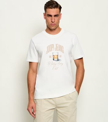 T-shirt męski na wiosnę Joop! Jeans ze sklepu: Gomez Fashion Store w kategorii: T-shirty męskie - zdjęcie 874714-BD9-10338_JJ265M000033107