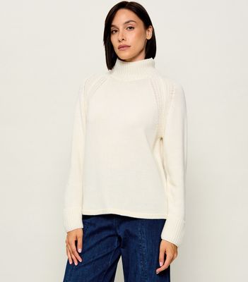 Sweter damski na zimę Joop! ze sklepu: Gomez Fashion Store w kategorii: Swetry damskie - zdjęcie 874714-BD9-10338_JO265W000030102