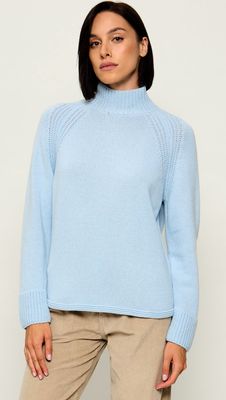 Sweter damski casual zimowy Joop! ze sklepu: Gomez Fashion Store w kategorii: Swetry damskie - zdjęcie 874714-BD9-10338_JO265W000030436