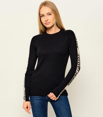 Sweter damski casual Joop! Jeans ze sklepu: Gomez Fashion Store w kategorii: Swetry damskie - zdjęcie 874714-BD9-10338_JJ265W000002001