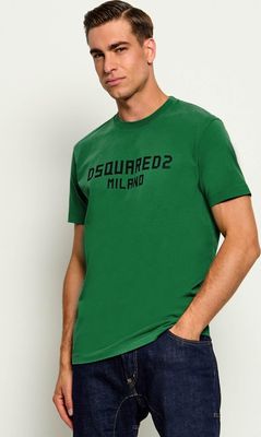 T-shirt męski na wiosnę Dsquared2 ze sklepu: Gomez Fashion Store w kategorii: T-shirty męskie - zdjęcie 874714-BD9-10338_DQ264M000029A60