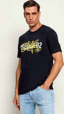 Dsquared2 - T-shirt męski na wiosnę ze sklepu: Gomez Fashion Store w kategorii: T-shirty męskie - zdjęcie 874714-BD9-10338_DQ264M000032900