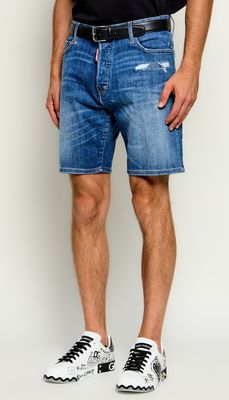 Spodenki męskie Dsquared2 ze sklepu: Gomez Fashion Store w kategorii: Spodenki męskie - zdjęcie 874714-BD9-10338_DQ264M000052470