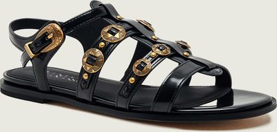 Pinko - Sandały damskie na lato ze sklepu: Gomez Fashion Store w kategorii: Sandały damskie - zdjęcie 874714-BD9-10338_PI262W000144099