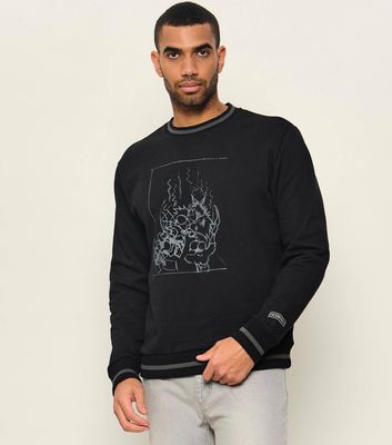 Bluza męska Iceberg ze sklepu: Gomez Fashion Store w kategorii: Bluzy męskie - zdjęcie 874714-BD9-10338_II265M000008900