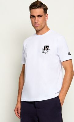 T-shirt męski Iceberg ze sklepu: Gomez Fashion Store w kategorii: T-shirty męskie - zdjęcie 874714-BD9-10338_II265M000009101
