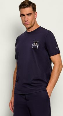 T-shirt męski młodzieżowy Iceberg ze sklepu: Gomez Fashion Store w kategorii: T-shirty męskie - zdjęcie 874714-BD9-10338_II265M000009A64
