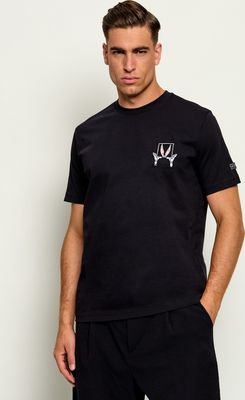 T-shirt męski młodzieżowy Iceberg ze sklepu: Gomez Fashion Store w kategorii: T-shirty męskie - zdjęcie 874714-BD9-10338_II265M000009900