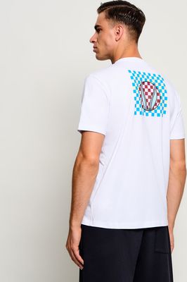 T-shirt męski wiosenny młodzieżowy Iceberg ze sklepu: Gomez Fashion Store w kategorii: T-shirty męskie - zdjęcie 874714-BD9-10338_II265M000010101