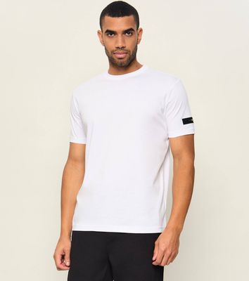 T-shirt męski casualowy Iceberg ze sklepu: Gomez Fashion Store w kategorii: T-shirty męskie - zdjęcie 874714-BD9-10338_II265M000012101