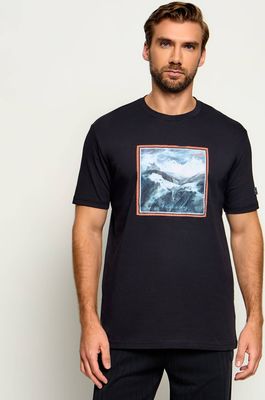 T-shirt męski Iceberg ze sklepu: Gomez Fashion Store w kategorii: T-shirty męskie - zdjęcie 874714-BD9-10338_II265M000013900