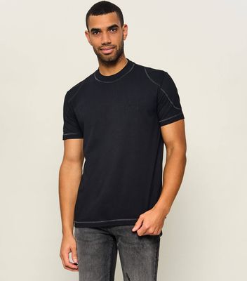 T-shirt męski Iceberg ze sklepu: Gomez Fashion Store w kategorii: T-shirty męskie - zdjęcie 874714-BD9-10338_II265M000016900