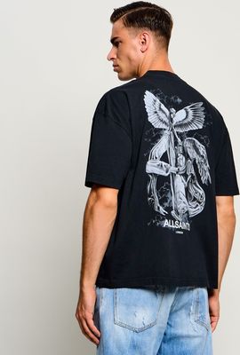 T-shirt męski AllSaints ze sklepu: Gomez Fashion Store w kategorii: T-shirty męskie - zdjęcie 874714-BD9-10338_AA265M000025000