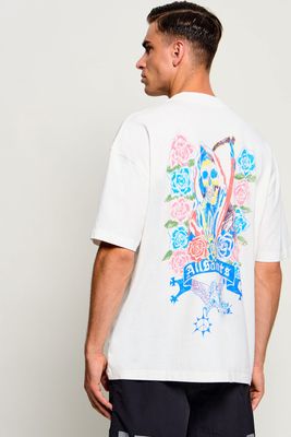 AllSaints - T-shirt męski na wiosnę młodzieżowy ze sklepu: Gomez Fashion Store w kategorii: T-shirty męskie - zdjęcie 874714-BD9-10338_AA265M000029005