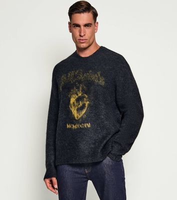 AllSaints - Sweter męski zimowy ze sklepu: Gomez Fashion Store w kategorii: Swetry męskie - zdjęcie 874714-BD9-10338_AA265M000004094