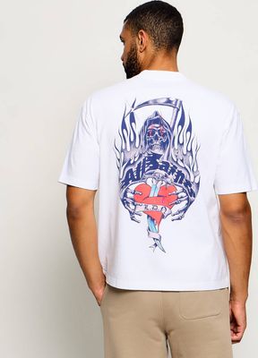 T-shirt męski młodzieżowy AllSaints ze sklepu: Gomez Fashion Store w kategorii: T-shirty męskie - zdjęcie 874714-BD9-10338_AA265M000010004