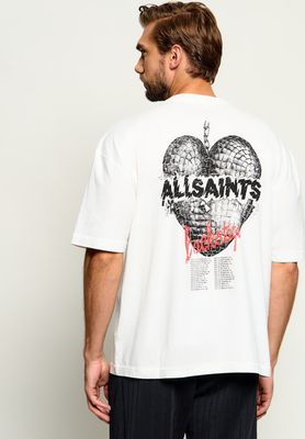 T-shirt męski wiosenny AllSaints ze sklepu: Gomez Fashion Store w kategorii: T-shirty męskie - zdjęcie 874714-BD9-10338_AA265M000026005