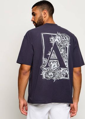 T-shirt męski na wiosnę AllSaints ze sklepu: Gomez Fashion Store w kategorii: T-shirty męskie - zdjęcie 874714-BD9-10338_AA265M000015000