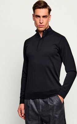 Sweter męski casual PAOLO PECORA ze sklepu: Gomez Fashion Store w kategorii: Swetry męskie