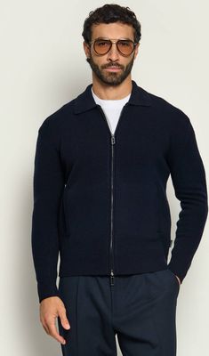 Sweter męski casual PAOLO PECORA ze sklepu: Gomez Fashion Store w kategorii: Swetry męskie - zdjęcie 874714-BD9-10338_P2265M000010006