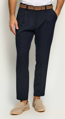 Spodnie męskie na jesień PAOLO PECORA ze sklepu: Gomez Fashion Store w kategorii: Spodnie męskie - zdjęcie 874714-BD9-10338_P2265M000021013