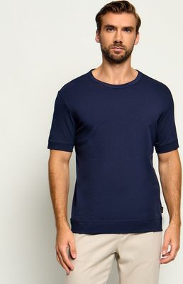 T-shirt męski casual na wiosnę PAOLO PECORA ze sklepu: Gomez Fashion Store w kategorii: T-shirty męskie - zdjęcie 874714-BD9-10338_P2265M000025013