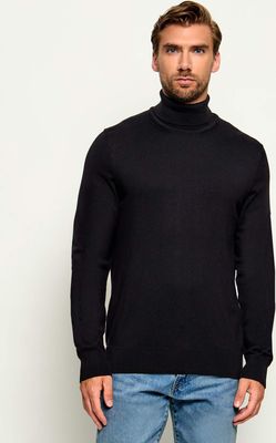 Hechter Paris - Sweter męski na zimę casual ze sklepu: Gomez Fashion Store w kategorii: Swetry męskie - zdjęcie 874714-BD9-10338_HC265M000007004