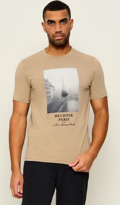 T-shirt męski Hechter Paris ze sklepu: Gomez Fashion Store w kategorii: T-shirty męskie - zdjęcie 874714-BD9-10338_HC265M000014020