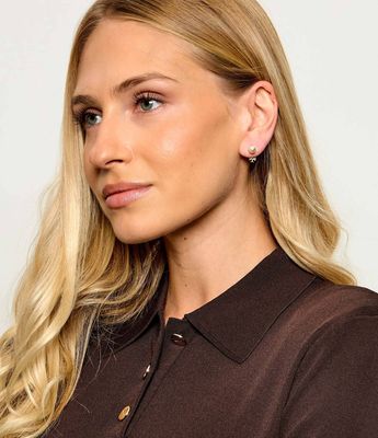 Kolczyki TORY BURCH ze sklepu: Gomez Fashion Store w kategorii: Kolczyki - zdjęcie 874714-BD9-10338_TO265W000003700