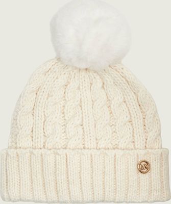 Czapka zimowa damska Michael Kors ze sklepu: Gomez Fashion Store w kategorii: Czapki zimowe damskie - zdjęcie 874714-BD9-10338_MK265W000009110