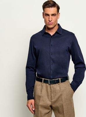 Koszula męska z klasycznym kołnierzykiem Bogner ze sklepu: Gomez Fashion Store w kategorii: Koszule męskie - zdjęcie 874714-BD9-10338_B1265M000062003